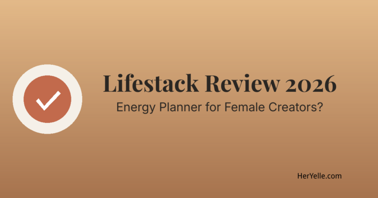 Lifestack Review 2026 Energy Planner for Female Creators?