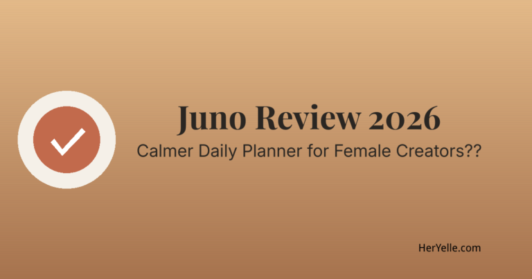 Juno Review 2026: Calmer Daily Planner for Female Creators?