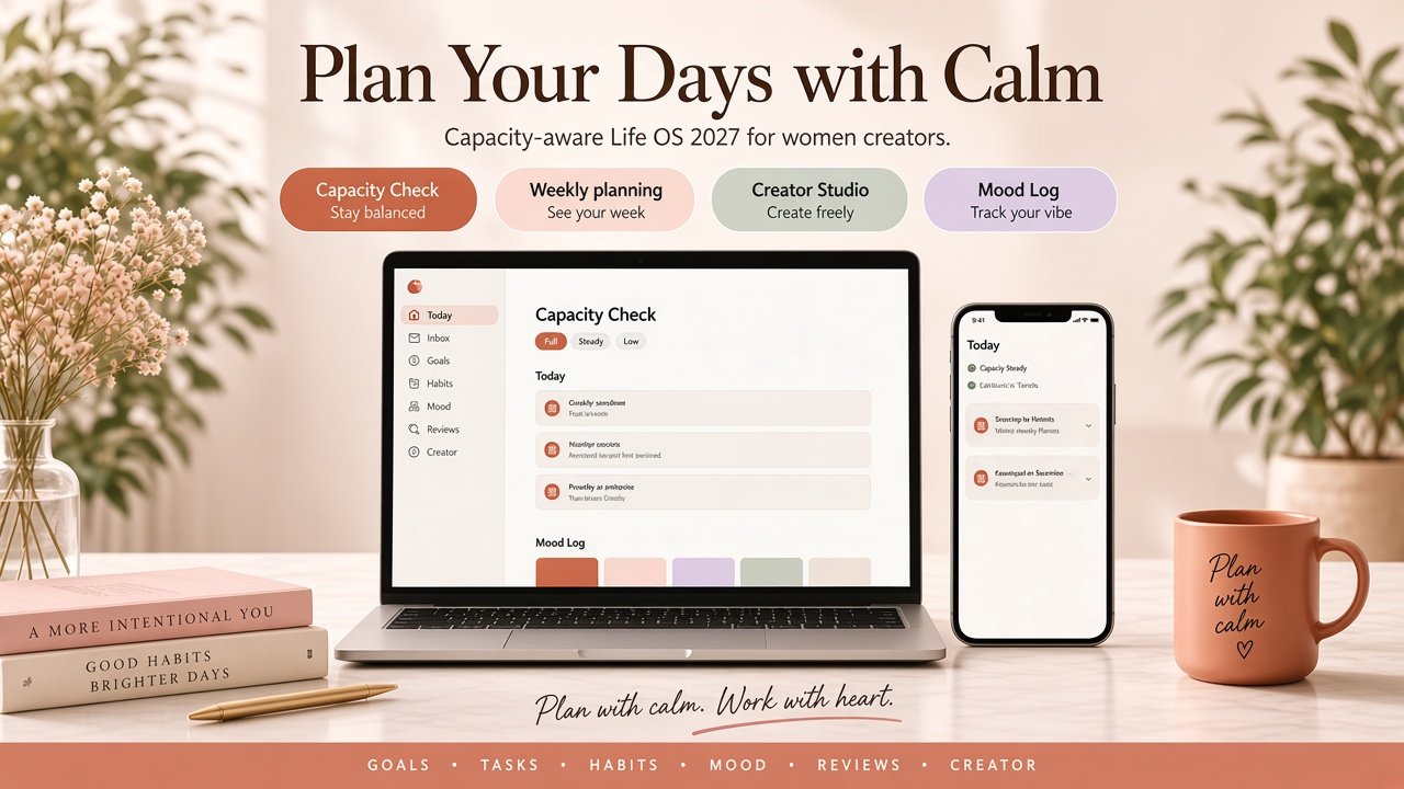 All-in-One Life OS 2027 Digital Planner Template Notion For Female Creator — How to Use Every Feature